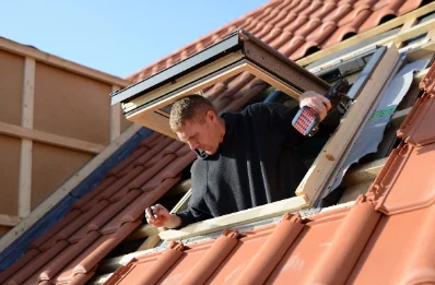 Pose de fenêtres de toit Velux à Chauffourt